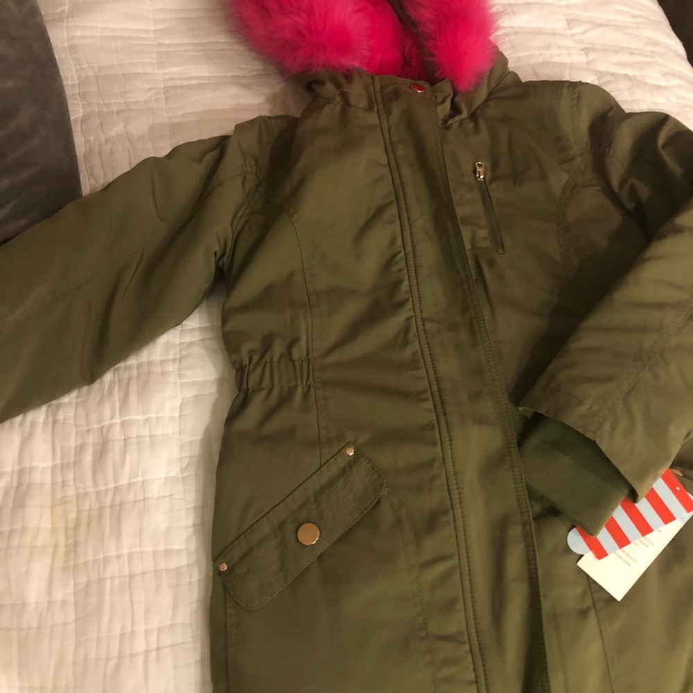 Girls winter jacket sz 10/12